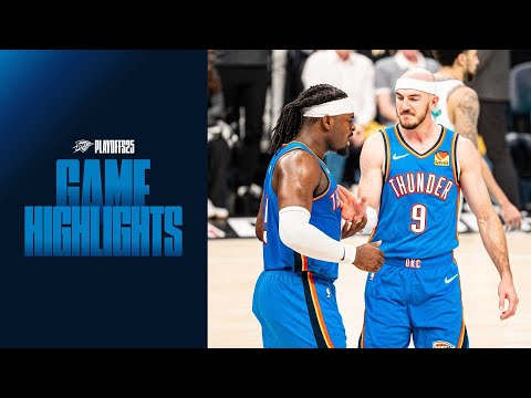 OKC Thunder at Memphis Grizzlies | Round 1 Game 3 Highlights | NBA Playoffs | April 24, 2025