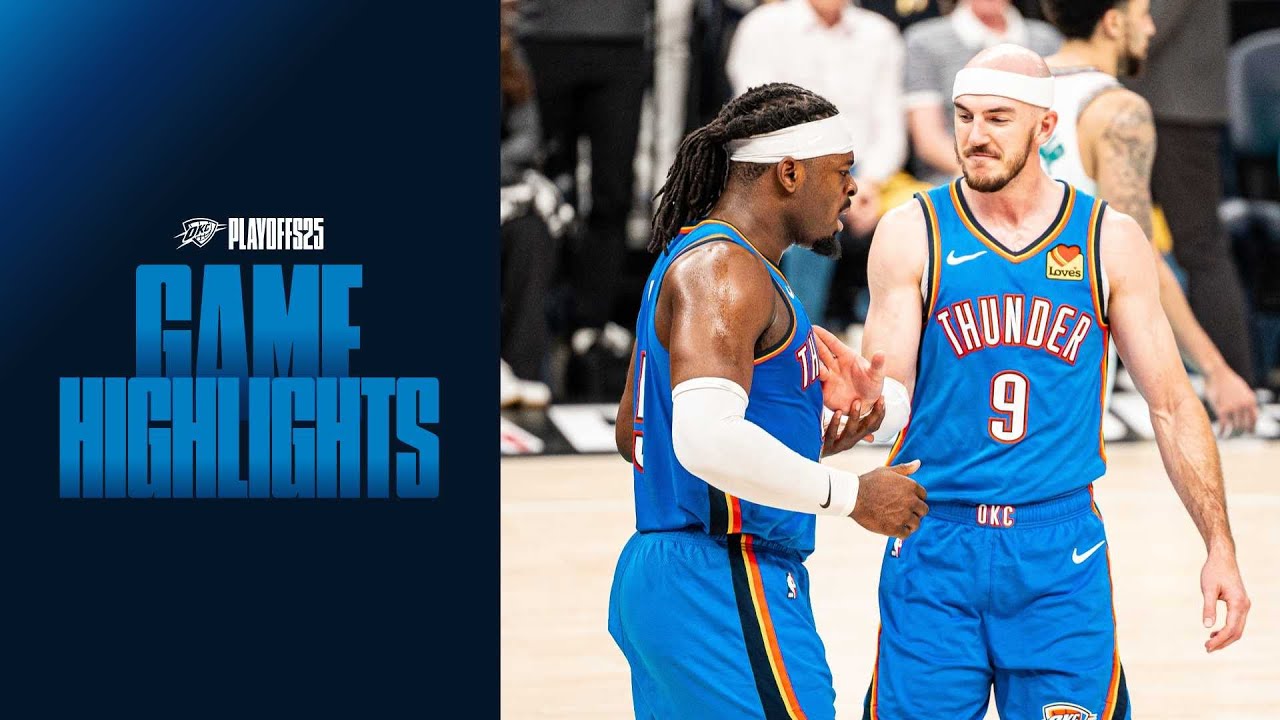 OKC Thunder at Memphis Grizzlies | Round 1 Game 3 Highlights | NBA Playoffs | April 24, 2025