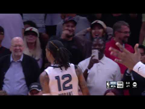 Ja Morant Calls GAME! 🚨 #TissotBuzzerBeater