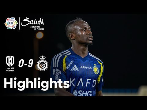 With Mane super hat-trick: Al Nassr blow Al Okhdood away ☄️| Highlights presented by Visit Saudi