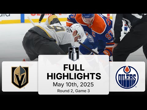 NHL Playoff Highlights | Golden Knights vs. Oilers | Gm 3 | May 10, 2025