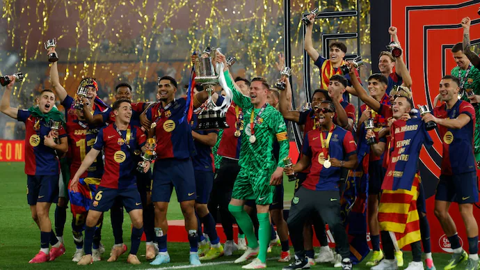 El Clasico Drama: Barcelona Clinch 32nd Copa del Rey with Extra-Time Victory