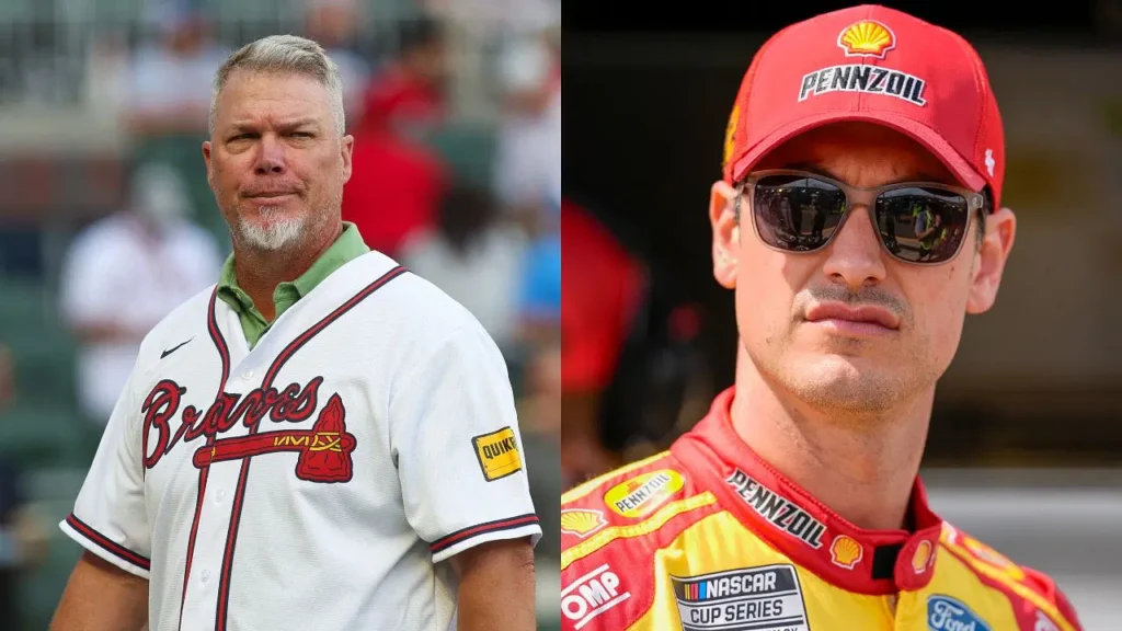 Joey Logano and Chipper Jones’ Feud Shocks NASCAR and MLB Fans